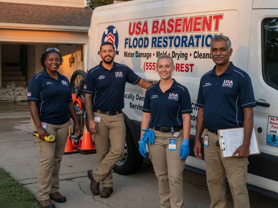 Basement Flood Cleanup company in Arcadia, OK